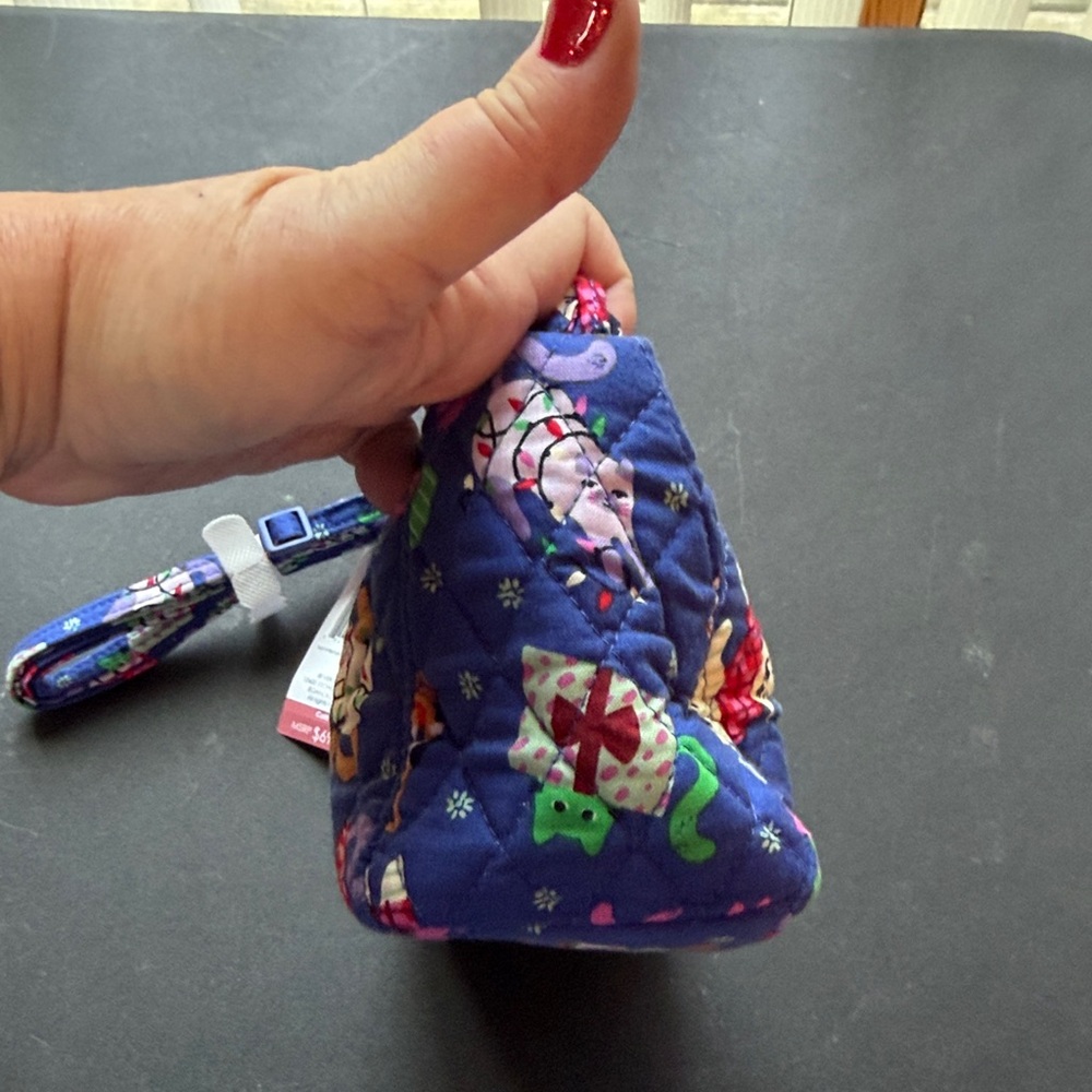NWT Vera Bradley Blue Cat purse - Picture 5 of 11